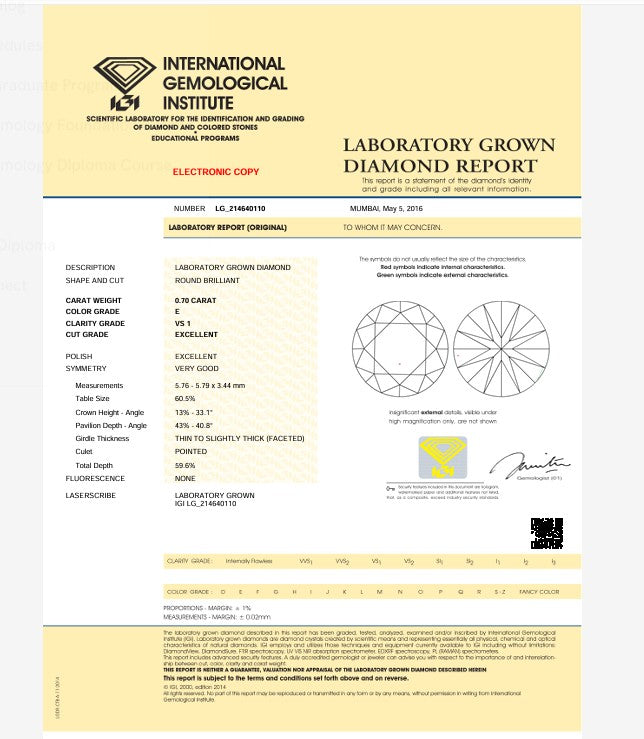 IGI 0.87ctw Lab Grown Round Diamond Halo Ring 18k Yellow Gold Size 5.5