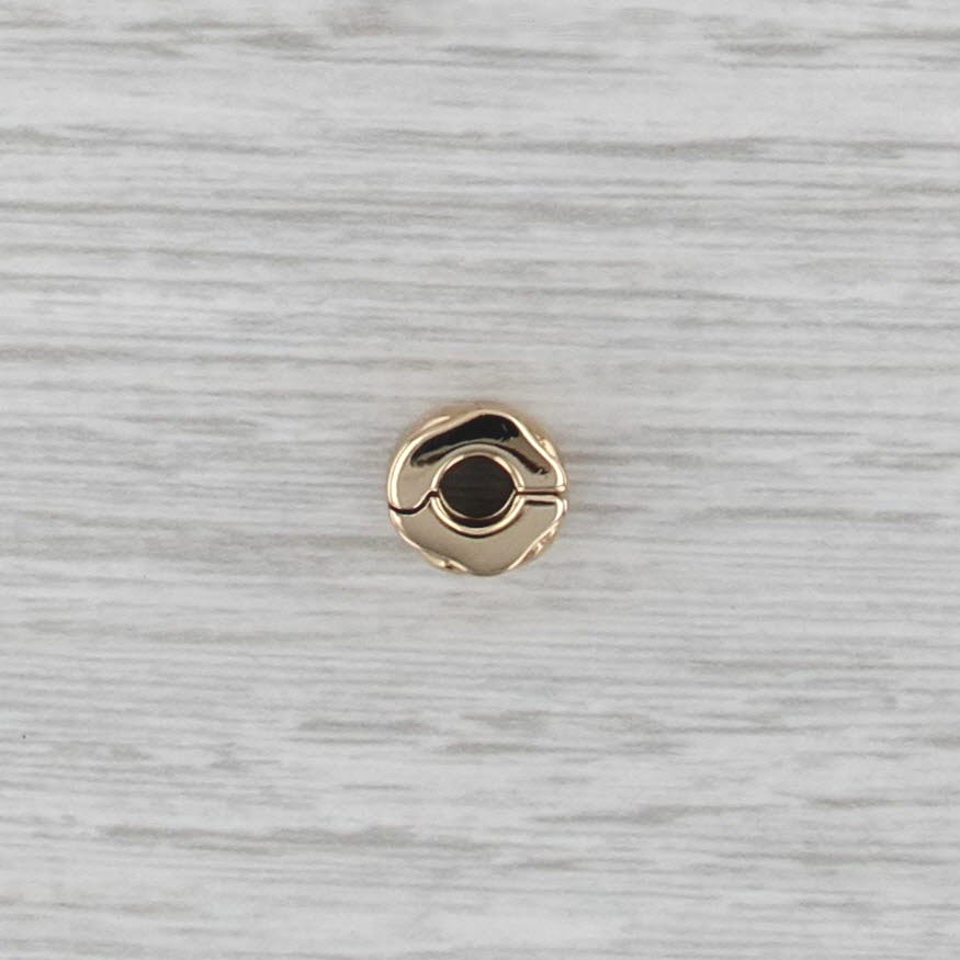 Authentic Pandora Heart Clip Bead Charm 14k Gold 750243 ALE