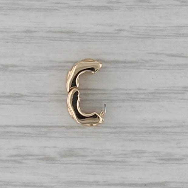 Authentic Pandora Simple Heart Clip Charm 750243 14k Gold Lock 585 ALE