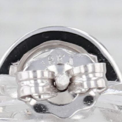 Fope 0.26ctw Diamond Layered Ovals Dangle Earrings 18k White Gold Drops