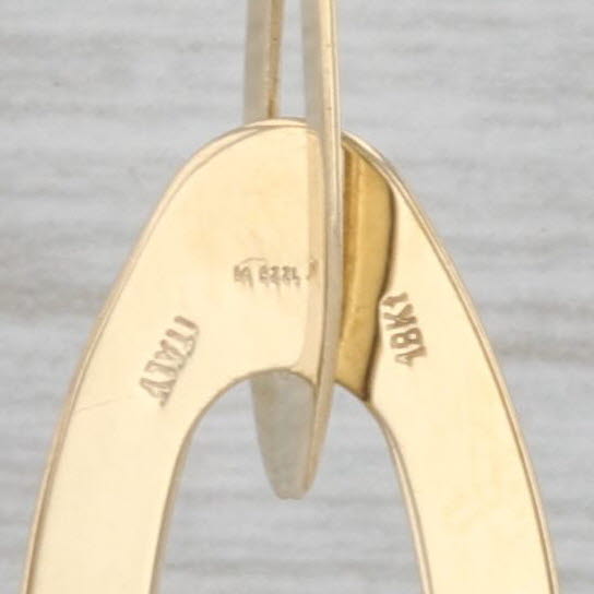 Roberto Coin Chic & Shine Dangle Earrings 18k Yellow Gold Drops