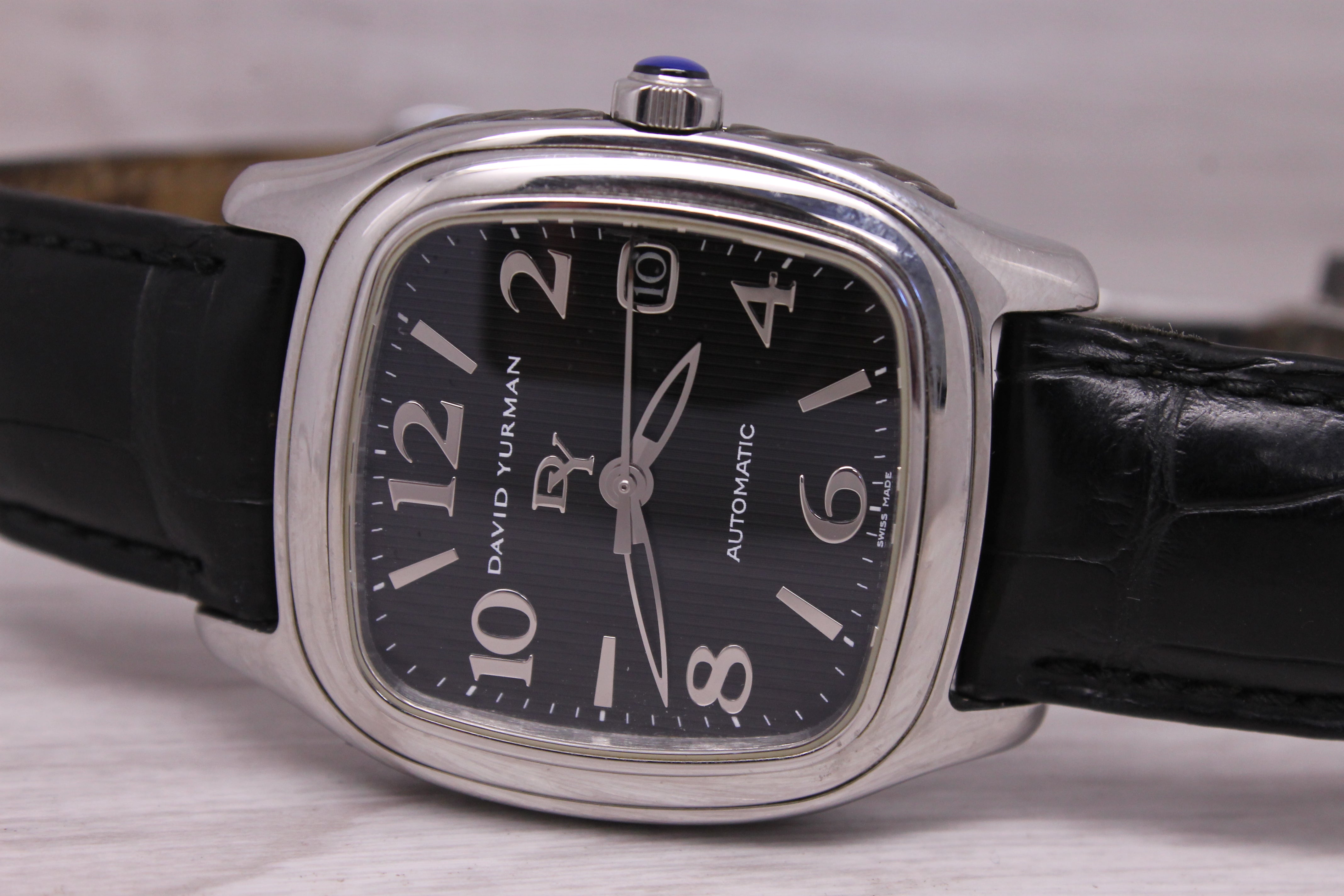 David Yurman Thoroughbred T301-LST Unisex Watch 35mm Automatic Swiss Date