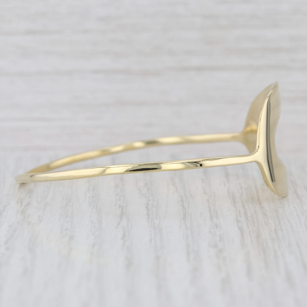 Ippolita Circle Bangle Bracelet 18k Yellow Gold Statement 7.5"