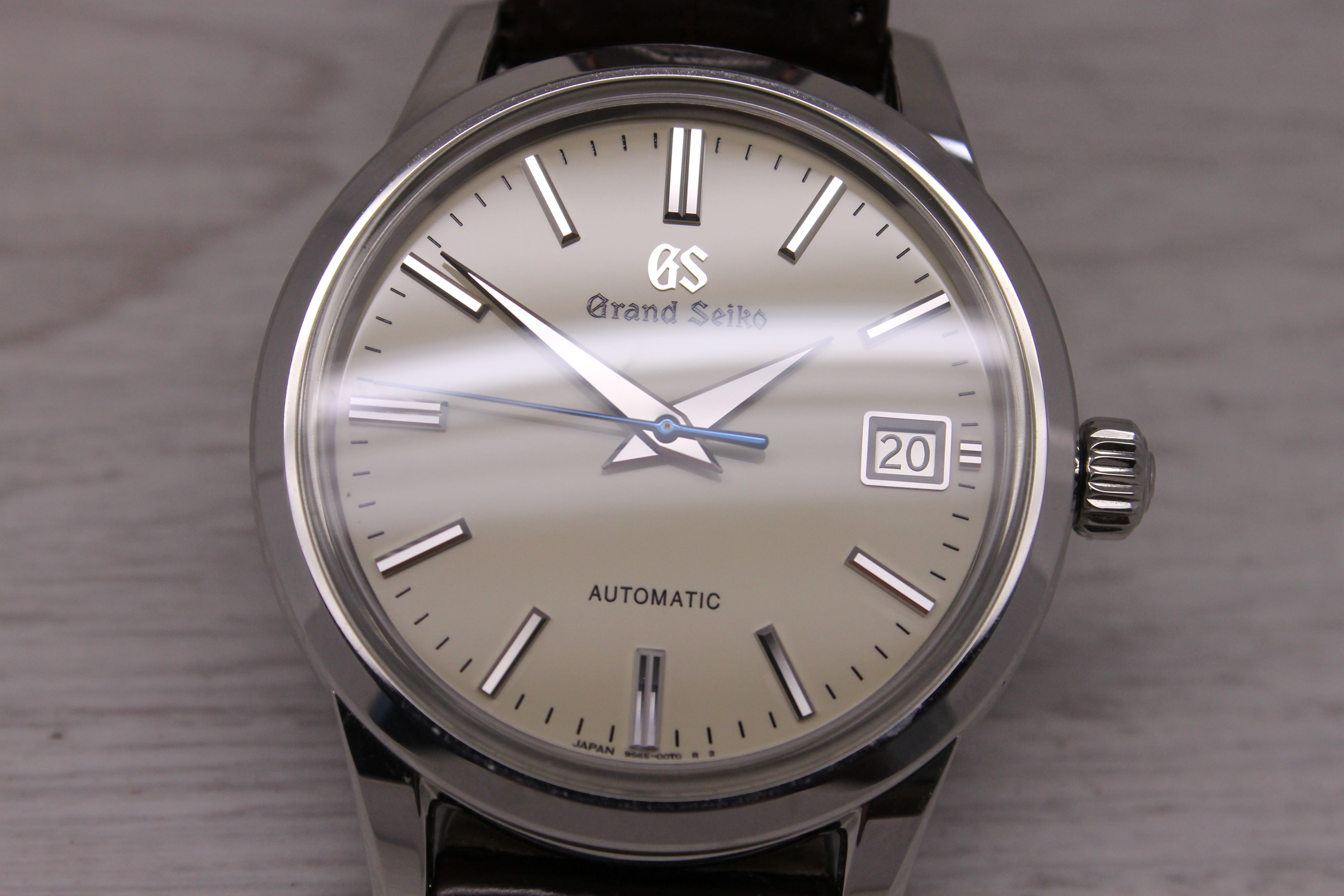 Grand Seiko Elegance SBGR261G Mens 39.5mm Steel Automatic Watch Box Strap Card