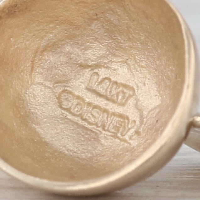 Mickey Mouse Ears Hat Charm 14k Yellow Gold Disney Souvenir Pendant