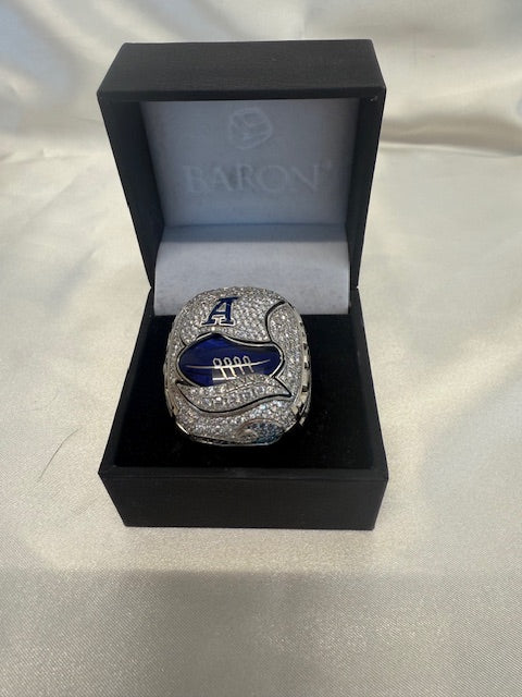 Gray 2022 Toronto Argonauts CFL Grey Cup Football Championship Players Ring 10k Gold