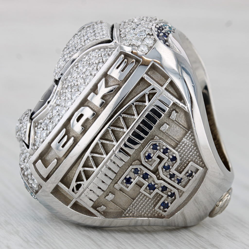 Gray 2022 Toronto Argonauts CFL Grey Cup Football Championship Players Ring 10k Gold