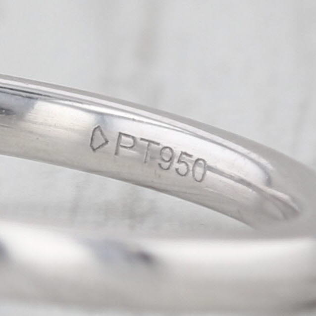 1.19ctw GIA Oval Diamond Engagement Ring 950 Platinum Size 7