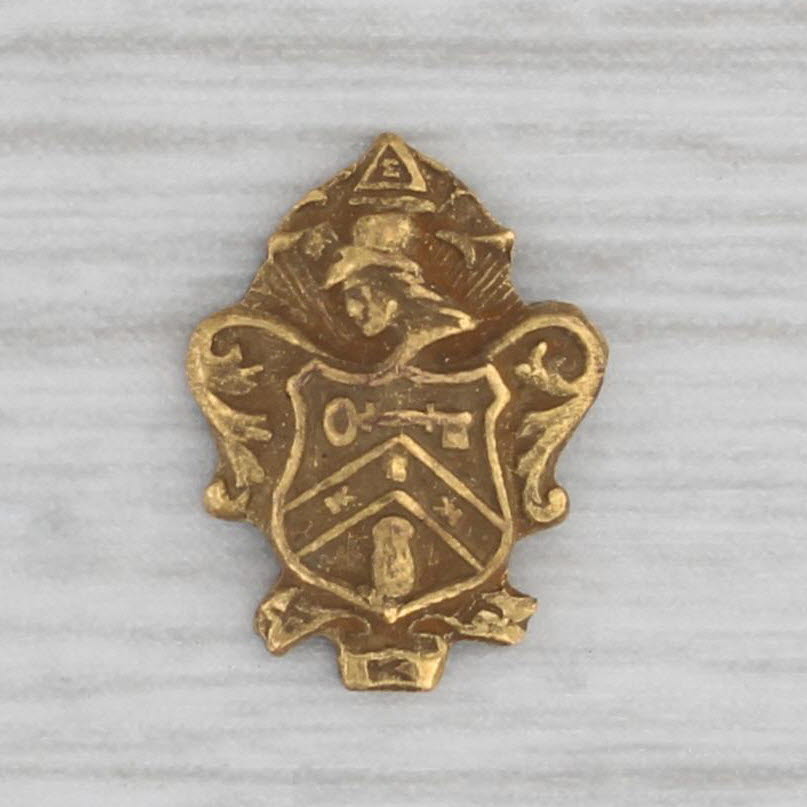 Vintage Kappa Kappa Gamma Fraternity Vintage Emblem Crest Signet