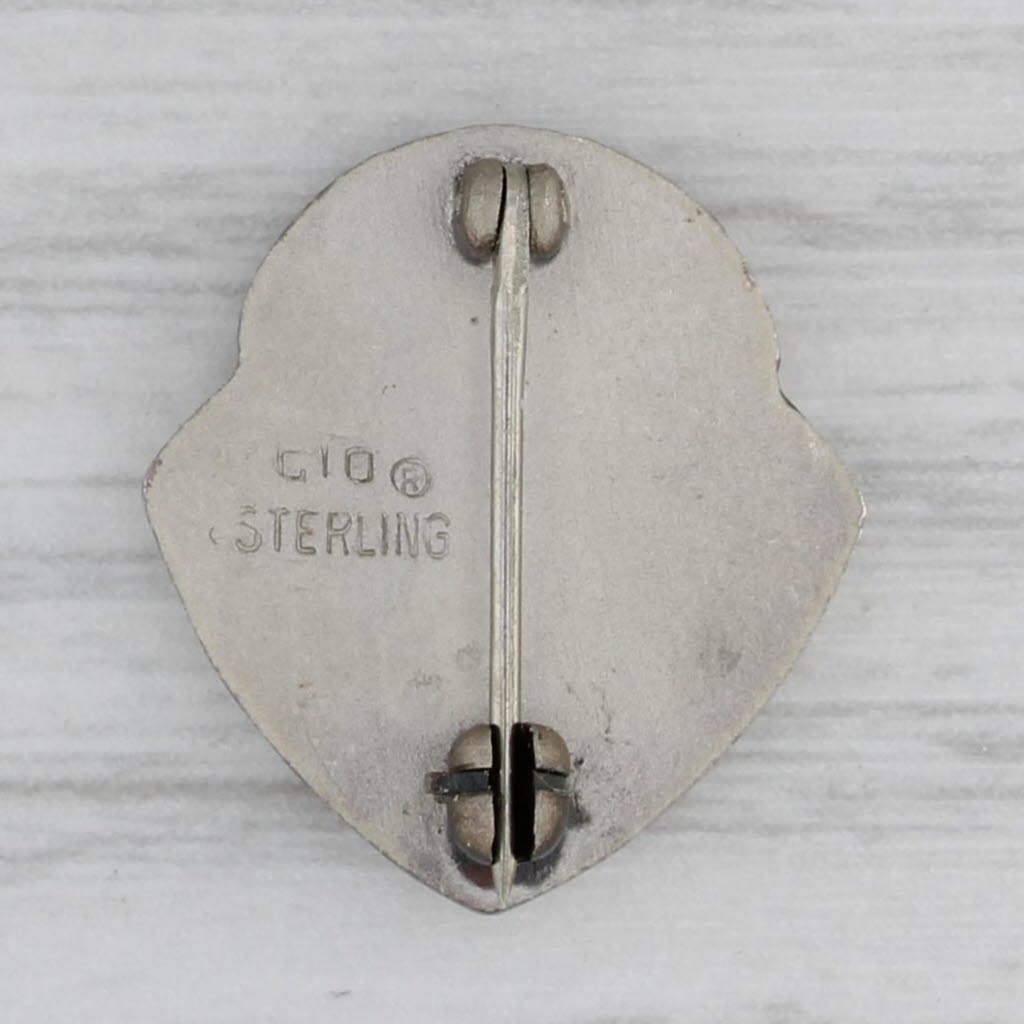 Gray Memorial Med Center 10 Years Medical Service Hospital Pin Sterling Silver