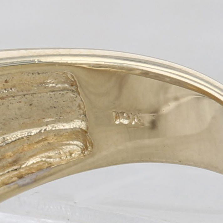 Light Gray 1ctw Diamond Ring 10k Yellow Gold Size 7 Anniversary