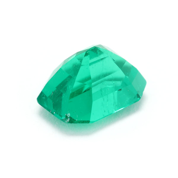 1.32 Carat Loose Natural Emerald Gemstone GIA Emerald Cut Solitaire