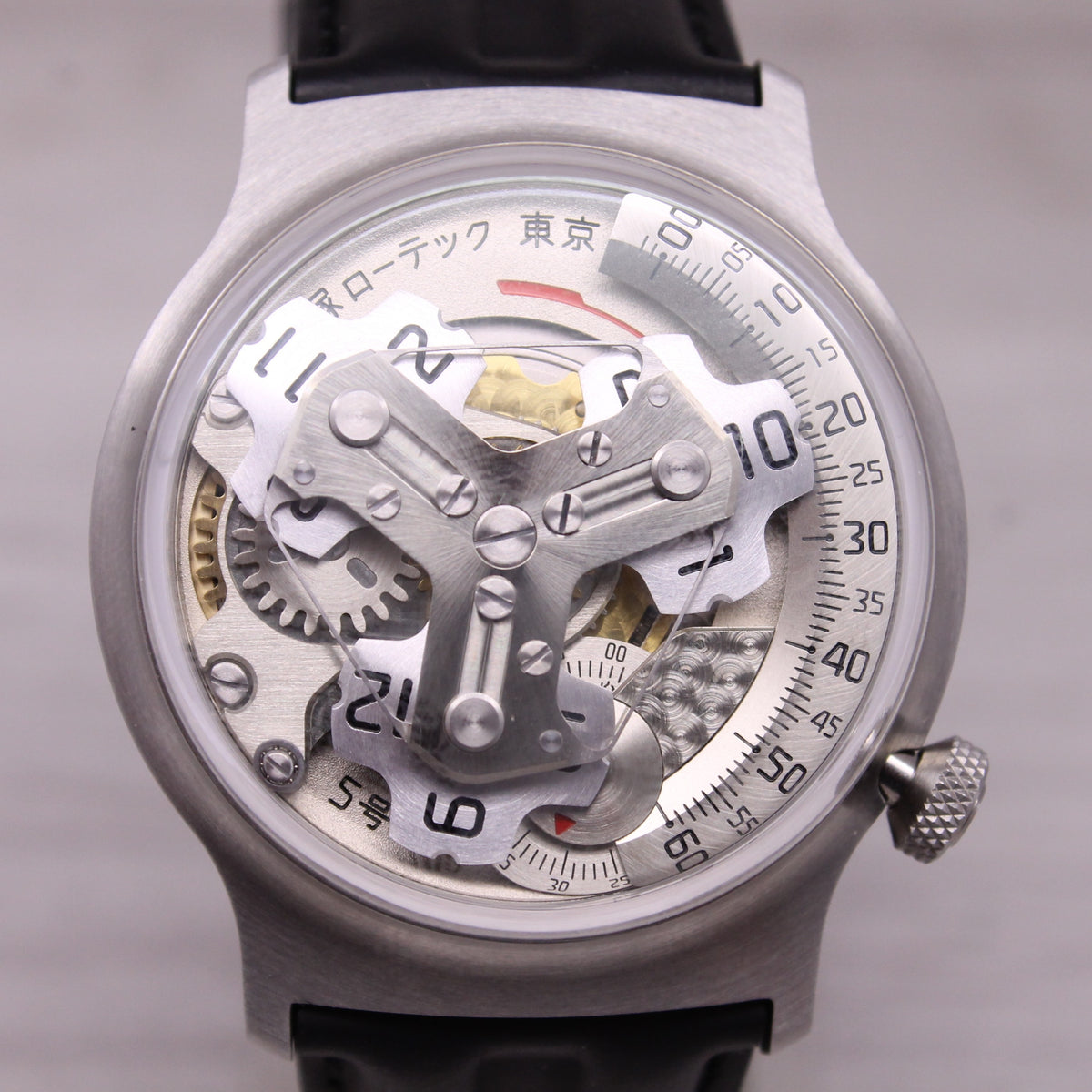 Otsuka Lotec no.5 Kai Full Set Automatic Satellite Display Watch MINT Full Set