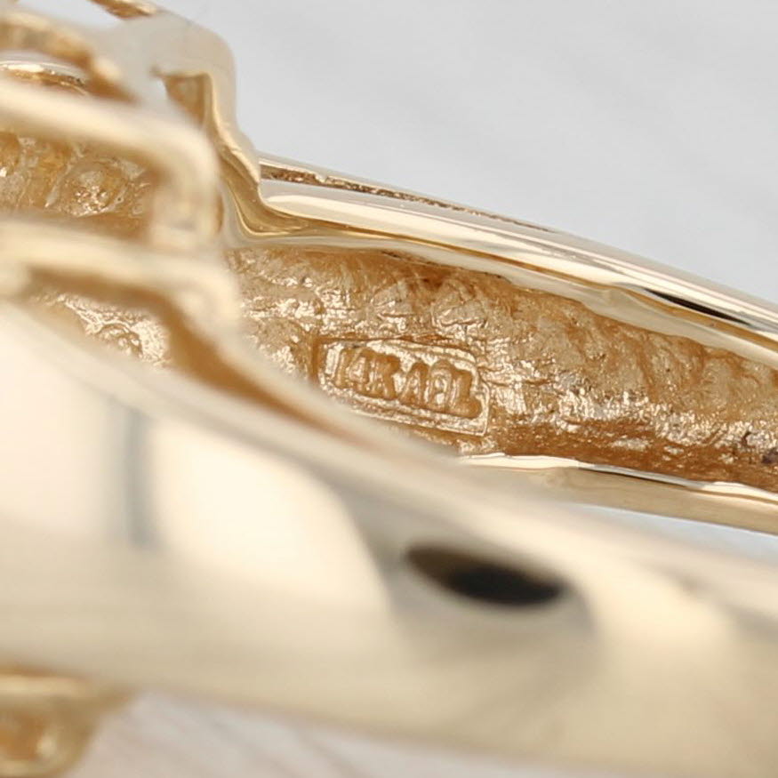 Gray 0.64ctw Ruby Diamond Halo Ring 14k Yellow Gold Size 6