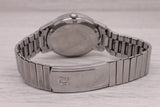 Vintage 1966 Omega Seamaster 34mm Men Automatic Watch 166.002 560 Crosshair Dial