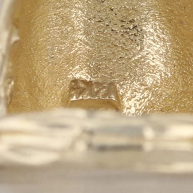 Football Helment Charm 14k Yellow Gold Sports Themed Pendant