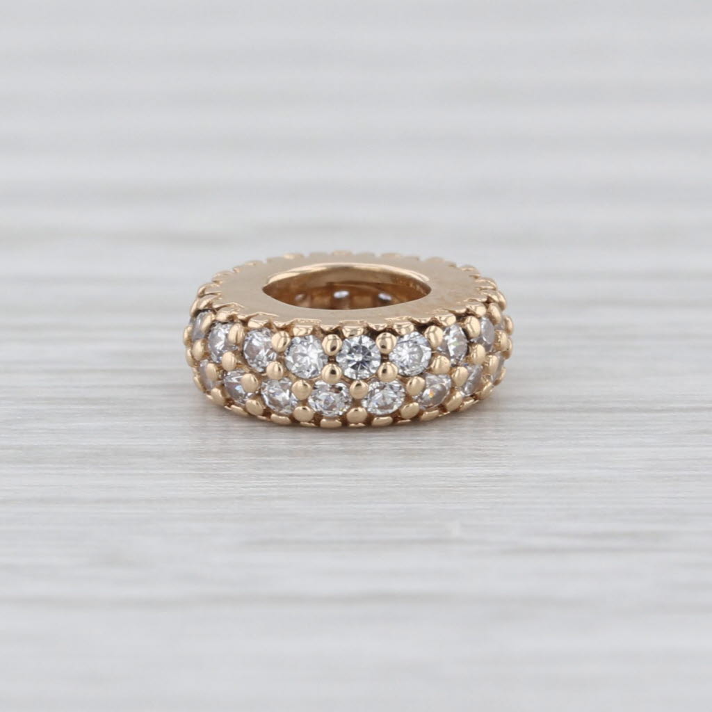 Pandora Inspiration Within Cubic Zirconia 14k Gold Spacer Charm 750835CZ