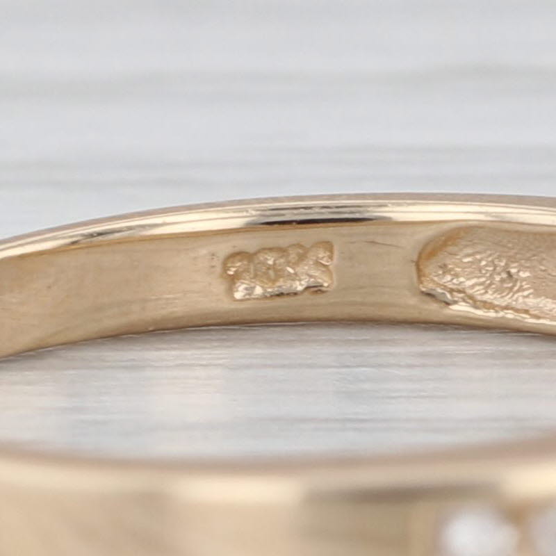 Interchangeable Ring Jacket Bands 10k Gold Diamond Emerald Sapphire Ruby Stack