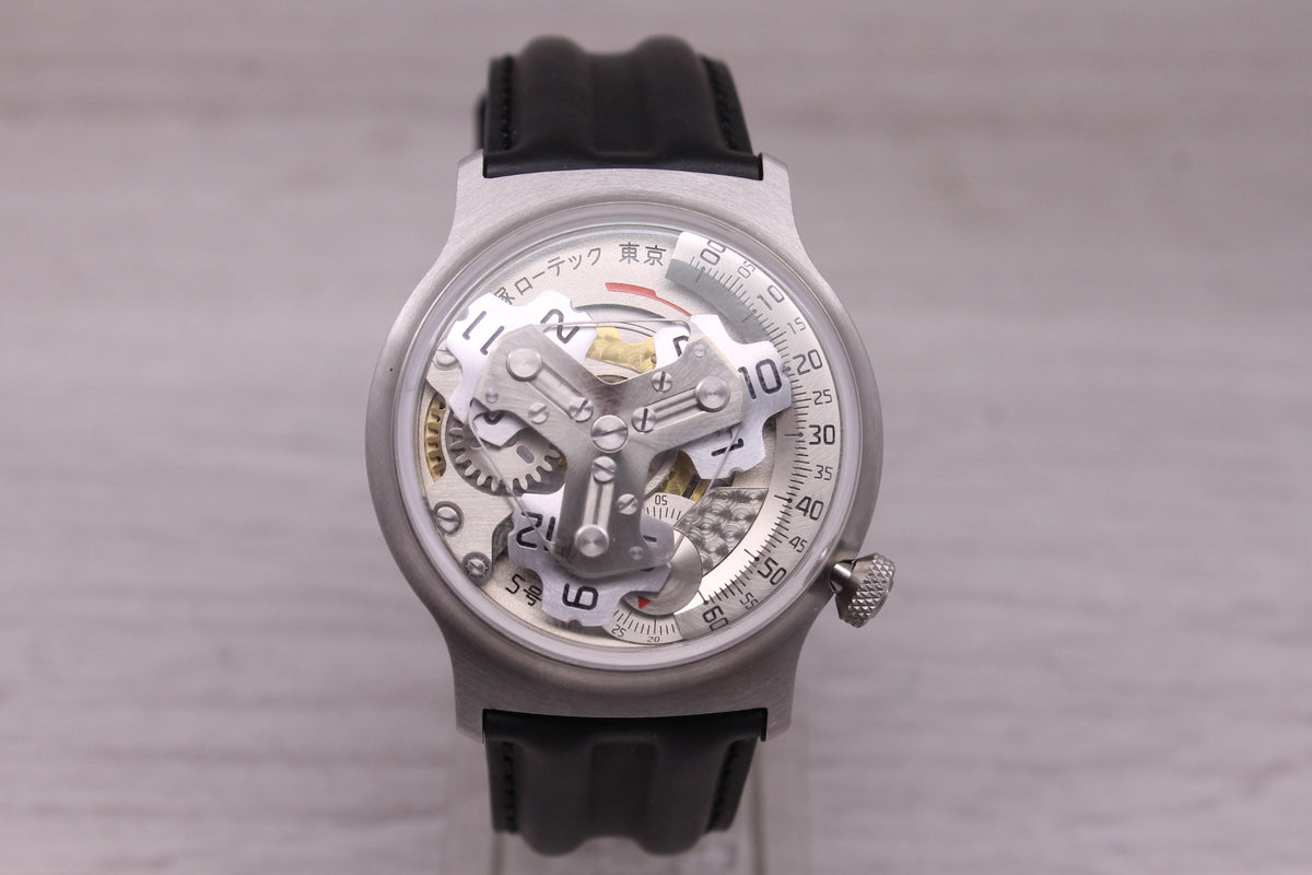Otsuka Lotec no.5 Kai Full Set Automatic Satellite Display Watch MINT Full Set