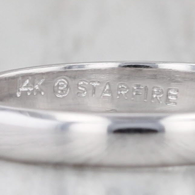 Classic White Gold Wedding Band 14k Size 5 Ring 2.6mm Stackable