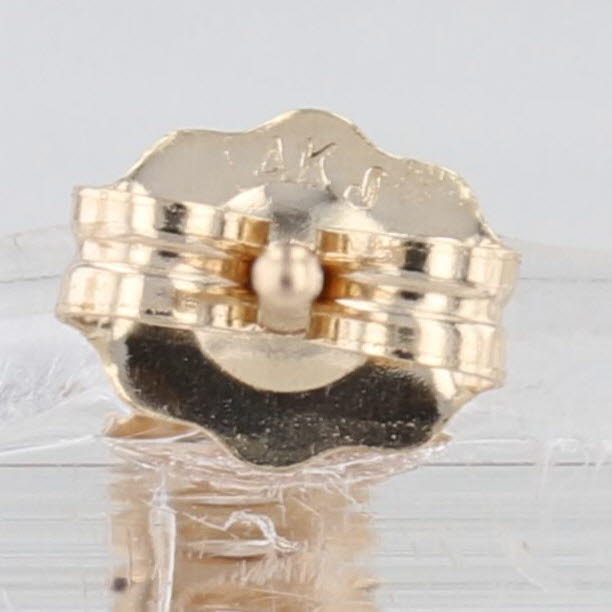 1ctw Diamond Half Hoop Earrings 14k Yellow Gold Drops