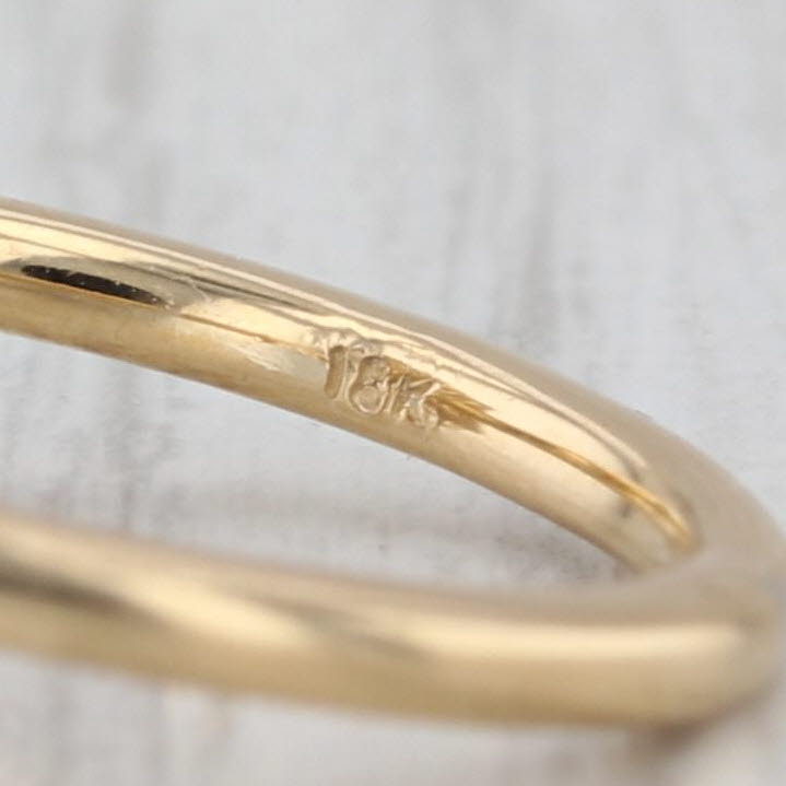 IGI 1.80ct Lab Grown Diamond Solitaire Ring 18k Yellow Gold Elongated Oval