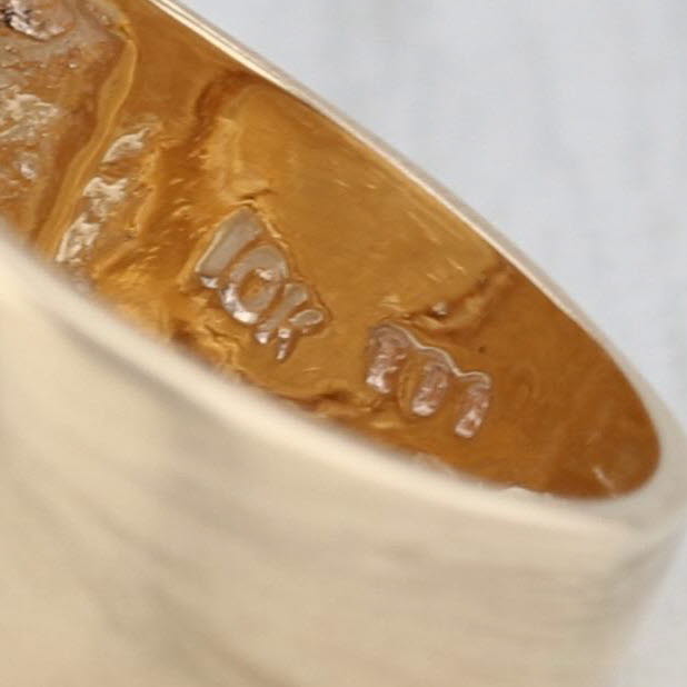0.35ctw Diamond Halo American Gold Eagle Coin Ring 10k 22k Gold Size 12.5