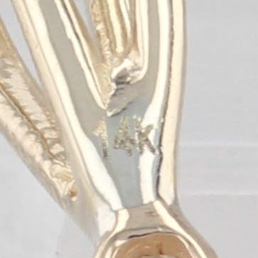 1.24ctw Blue Sapphire Diamond Halo Pendant 14k Yellow Gold