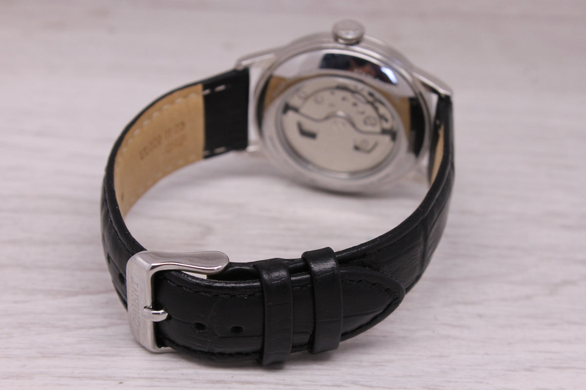 Orient Bambino Version 7 38mm Stainless Steel Automatic Watch Date RA-AC0M03S30B