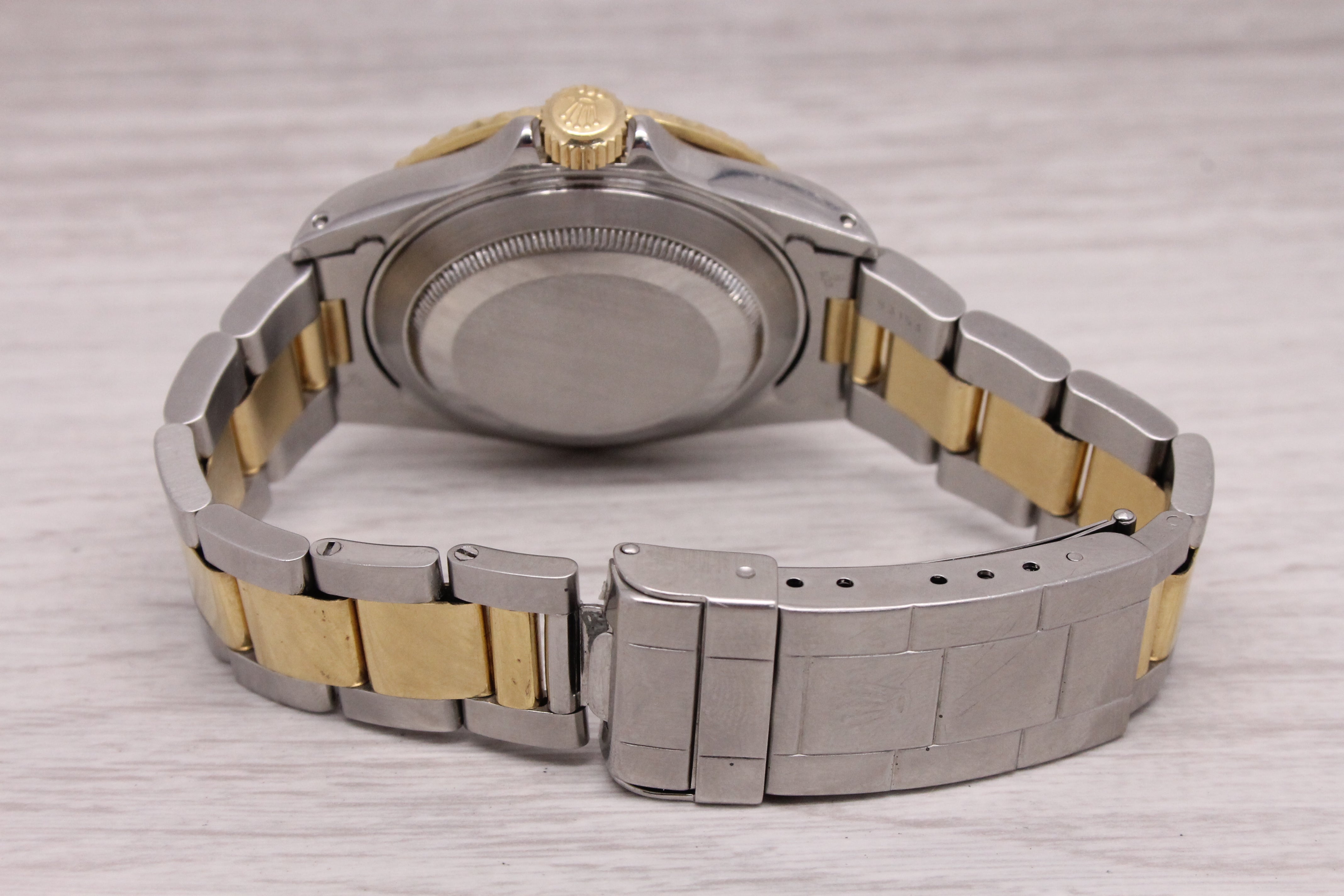 Dark Gray 1997 Rolex Submariner 16613 Men 40mm Steel Automatic Diver Black Dial Box Papers
