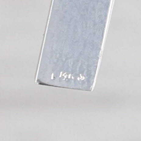 Cross Pendant 14k White Gold Polished Finish