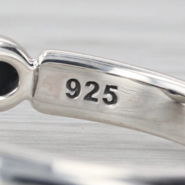 New Lagos Caviar Bubbly Graduated Bead Ring Sterling Silver Size 7