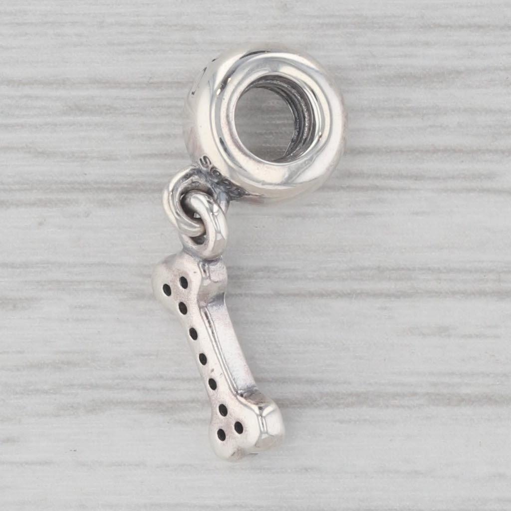 Pandora I Love My Dog Charm Bone Dangle Sterling Silver CZ 791263CZ
