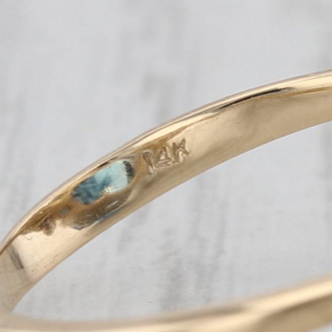 22.66ctw Oval Blue Topaz Diamond Cocktail Ring 14k Yellow Gold Size 8.75