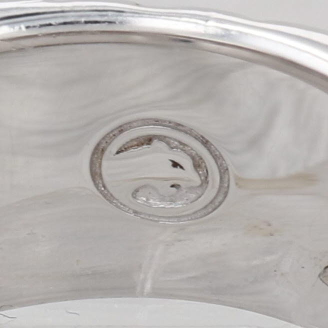 Effy Men's Ring Sterling Silver Gold Plated Size 10.25 Ring X Pattern