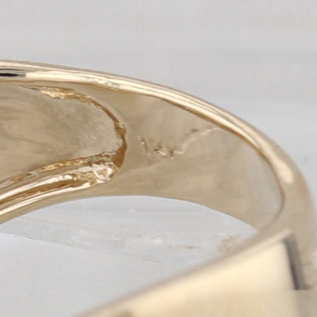 1.90ctw Multi-Color Sapphire Diamond Overlay Ring 14k Yellow Gold Size 8.5