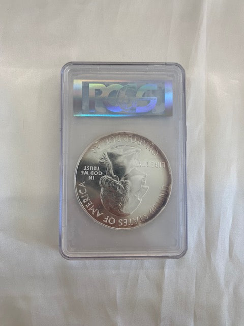 2010 5oz Silver Coin Grand CanyonQuarter PCGS MS69PL Case America the Beautiful