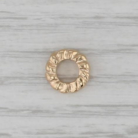 Authentic Pandora Small Hearts Spacer Bead 750203 Charm 14k Yellow Gold