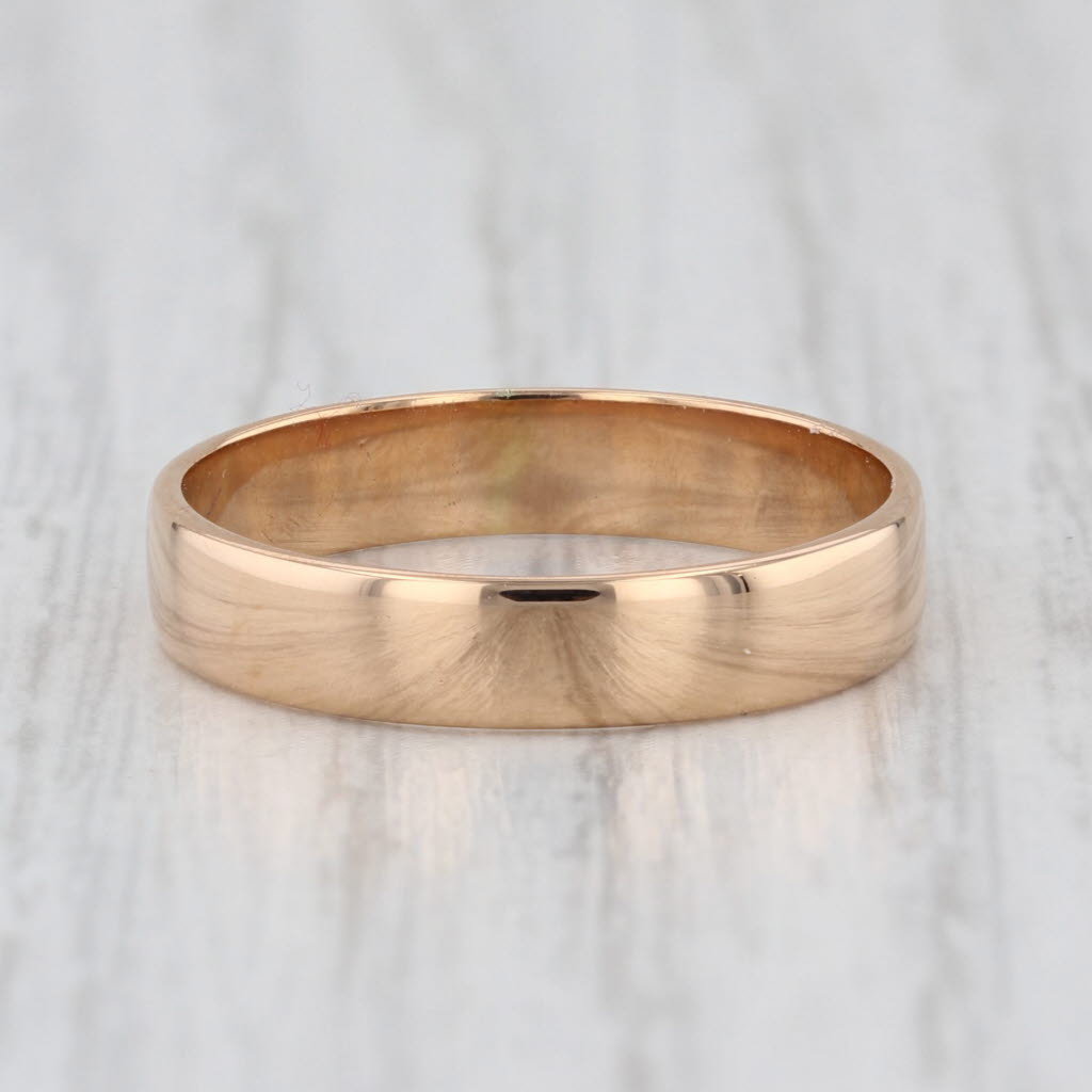 Antique Wedding Band 18k Rose Gold Size 5.25-5.5 Ring