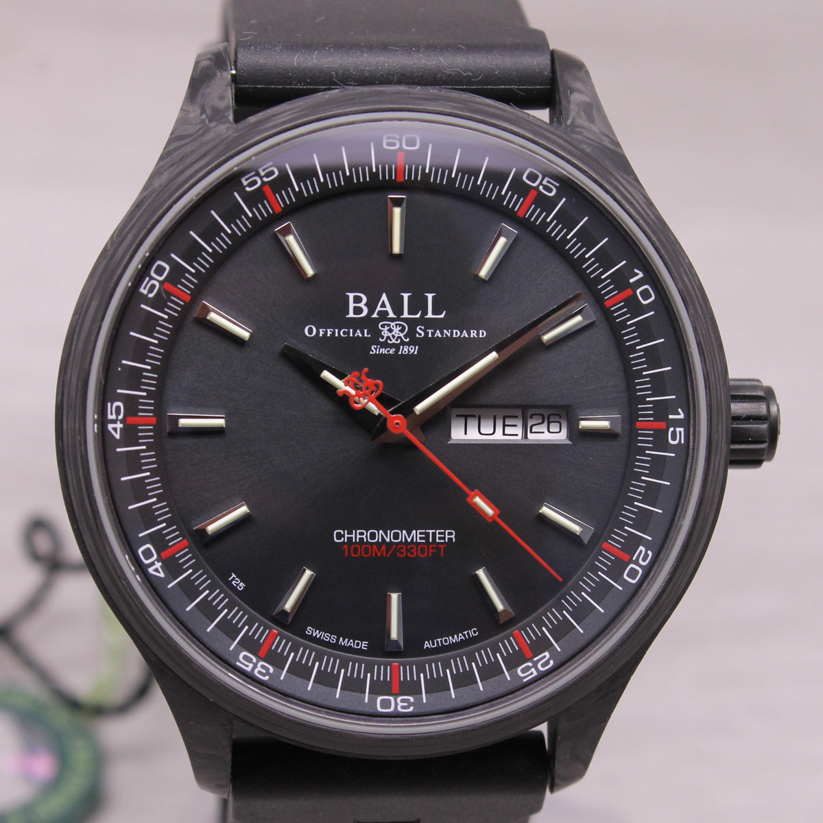 Ball Engineer II Volcano 45mm Automatic Watch Swiss NM3060C Day Date MINT