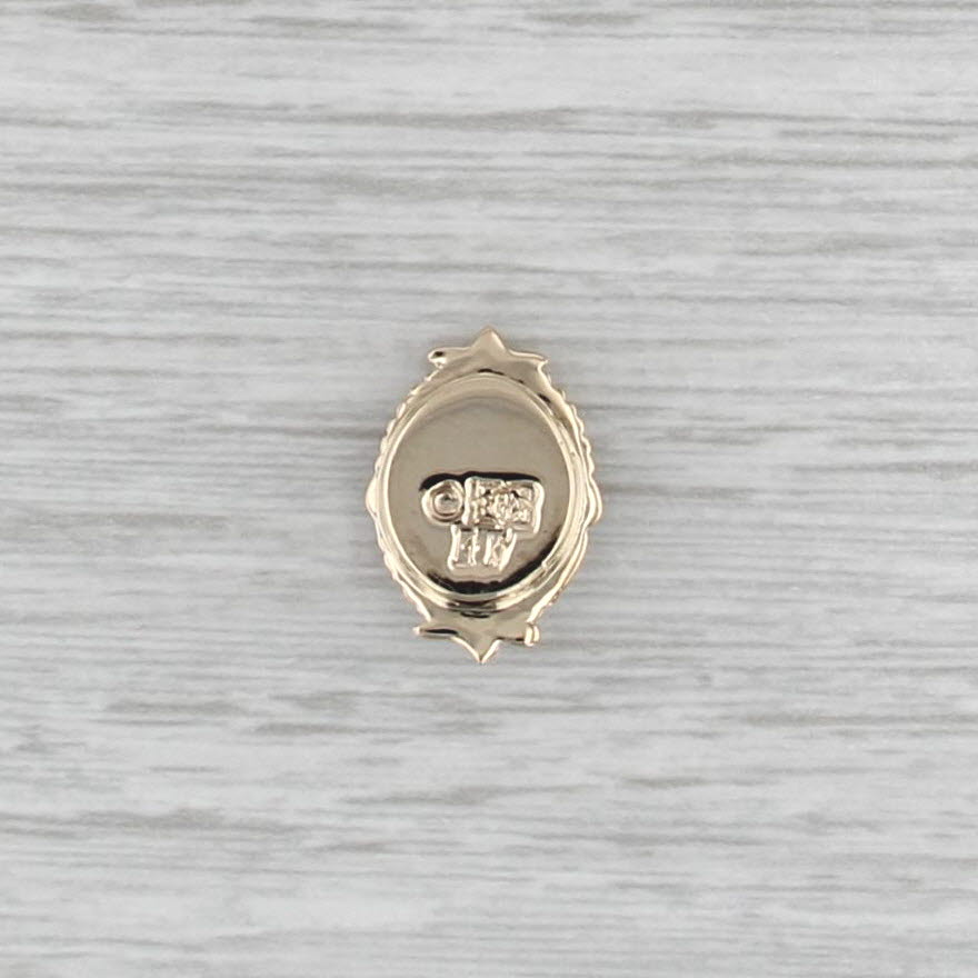 Richard Glatter Vintage Opal Slide Bracelet Charm 14k Yellow Gold