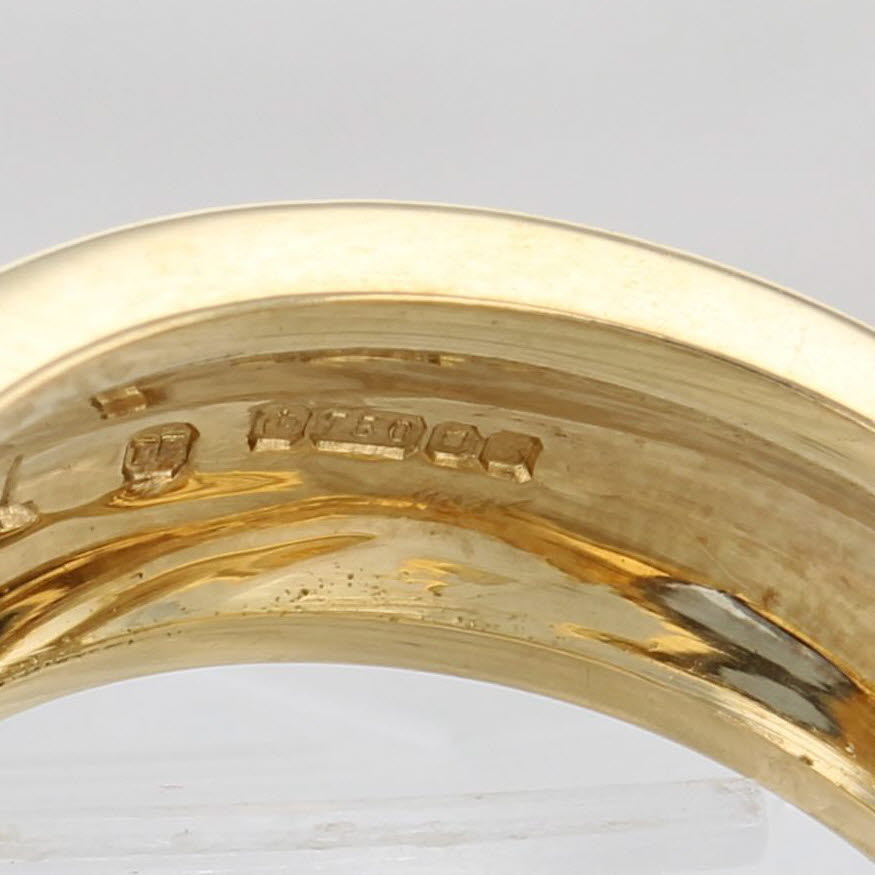 Sienna 1.50ct Oval Tanzanite Solitaire Ring 18k Yellow Gold Size 6 Fennell Lief