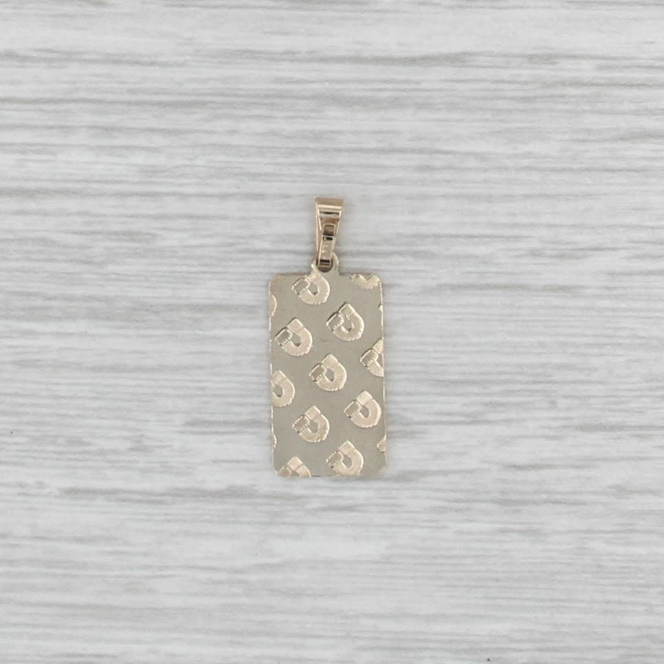 Credit Zurich Dalow 1 Gram Fine Gold Bar Pendant 14k Yellow Gold Small Charm