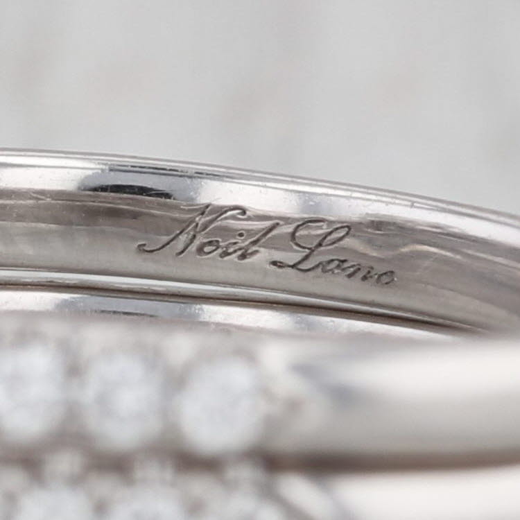 Neil Lane 1.51ctw Diamond Halo Engagement Ring Wedding Band Bridal Set 14k Gold