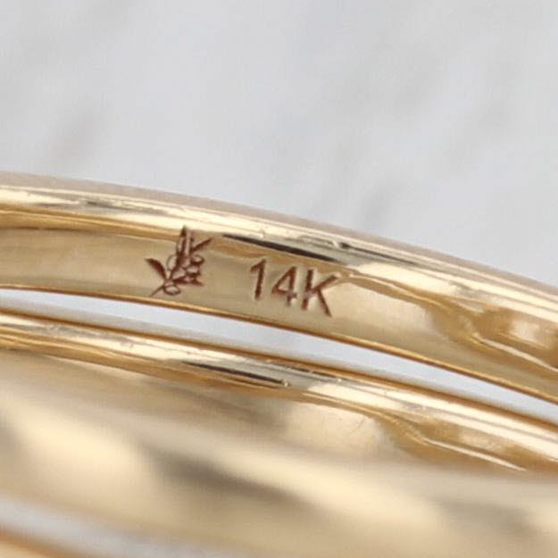 1.92ctw IGI Lab Created Diamond Engagement Ring Wedding Band Bridal Set 14k Gold