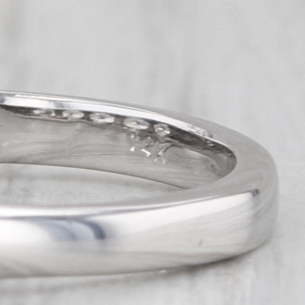 Vintage 1ctw Diamond Ring 14k White Gold Size 6-6.25 Wedding Anniversary Ring