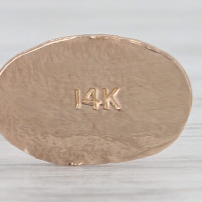 Minnie Mouse Charm 14k Gold Disney Souvenir Pendant Cartoon Character Keepsake