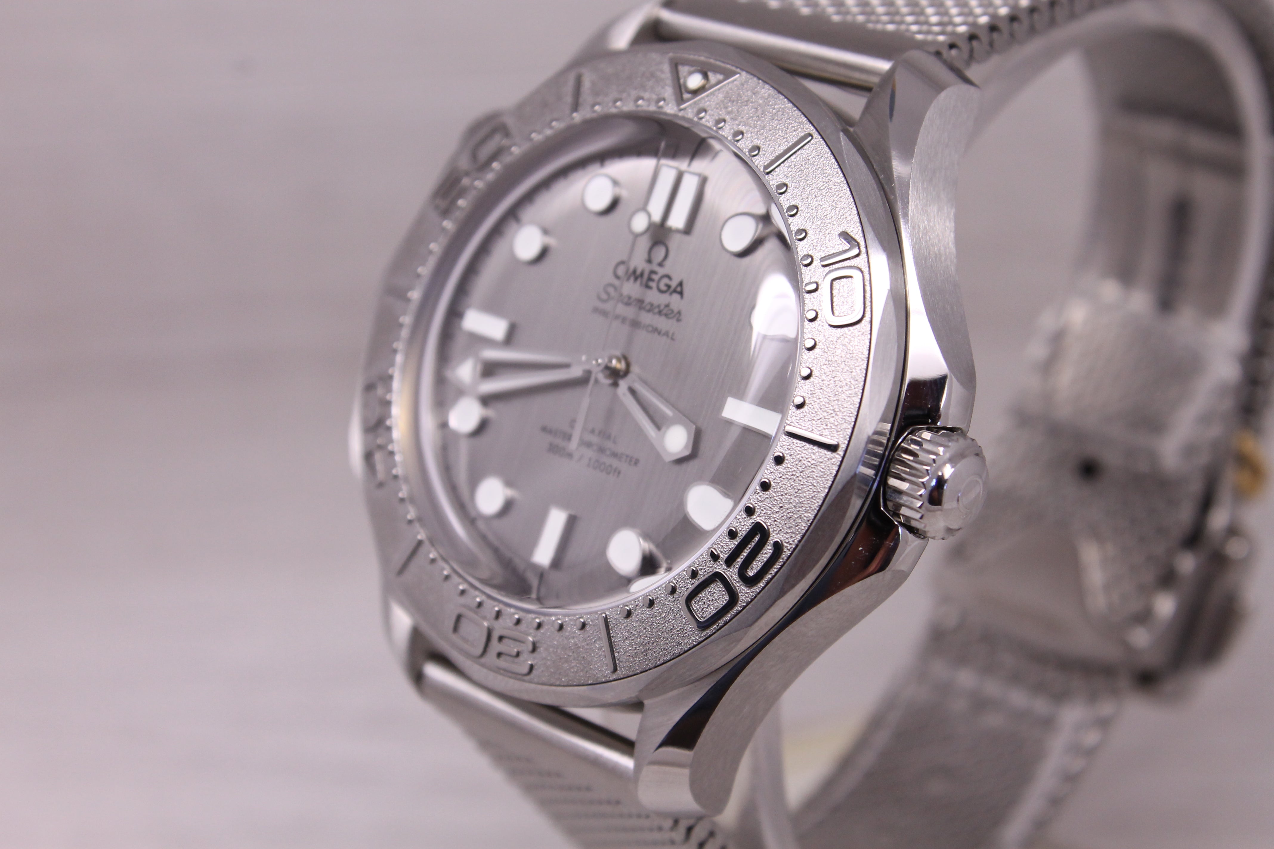 2026 Omega Seamaster Pro 300m Diver 42mm Steel Box Unworn 210.30.42.20.06.002