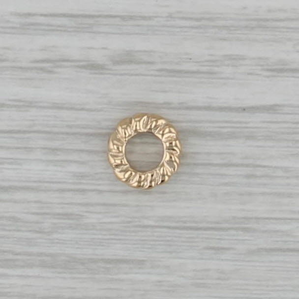 Authentic Pandora 750203 Small Hearts Spacer Bead Charm 14k Yellow Gold