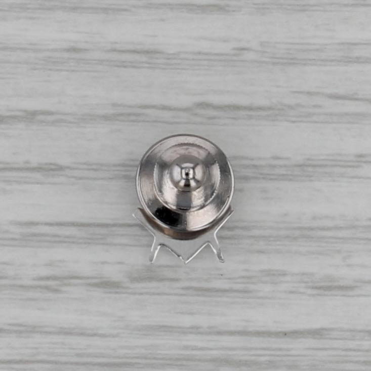 Vintage Masonic Tie Tac Pin 14k Gold Square Compass Blue Lodge